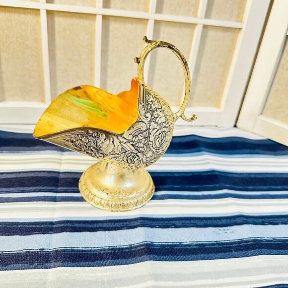 Vintage Silverplated Sugar Scuttle or Salt Cellar - Picture 3 of 10